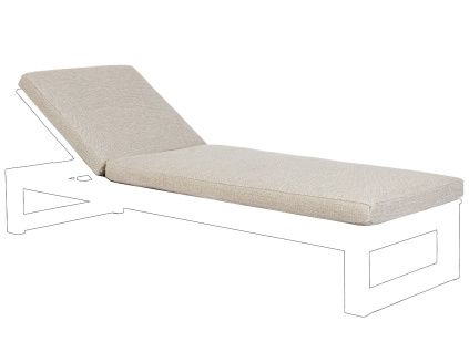 Béžový polštář na lehátko Bizzotto Honolulu