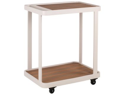 Béžový zahradní servírovací stolek Richmond Spritz 60 x 42 cm