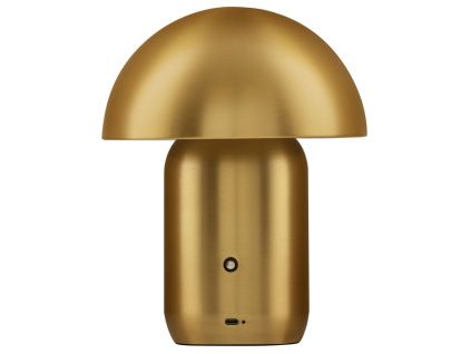Zlatá kovová nabíjecí stolní LED lampa Nova Luce Pois