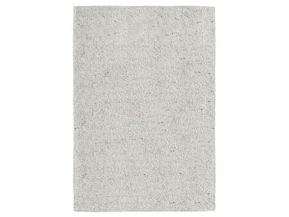 Šedý vlněný koberec Mellow 160 x 230 cm