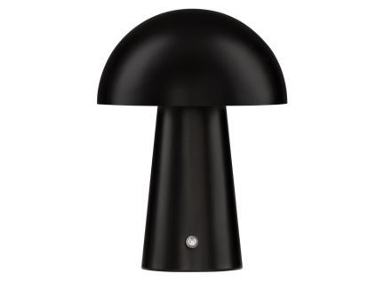 Černá kovová nabíjecí stolní LED lampa Nova Luce Ande