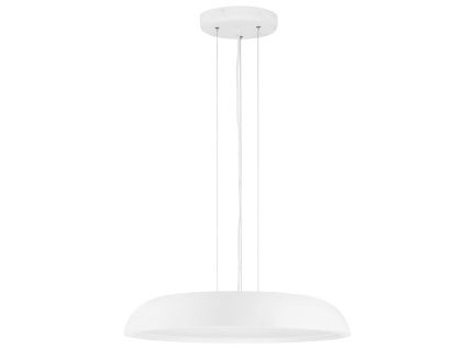 Bílé kovové závěsné LED světlo Nova Luce Felicia 60 cm