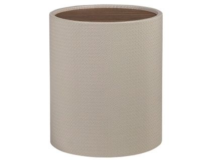Béžový odkládací stolek Angel Cerdá No. 2165, ⌀45 cm