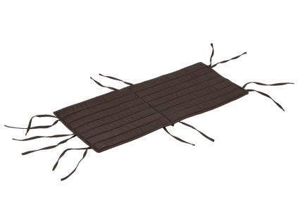 Hnědý podsedák na zahradní židli Oto