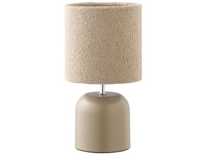 Béžová stolní lampa Corley 24 cm