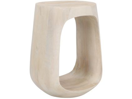 Dřevěný odkládací stolek Bizzotto Lopez Ø33 cm