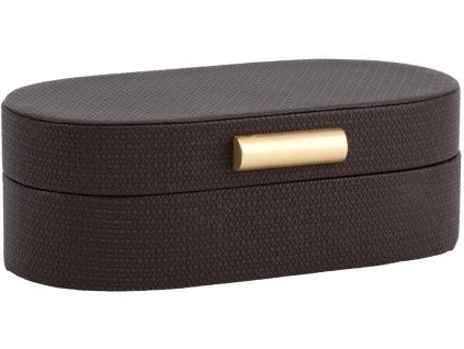Hnědý úložný box Richmond Nova 21 x 10 cm