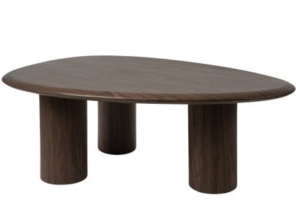 Ořechový konferenční stolek Gerard 102 x 76 cm