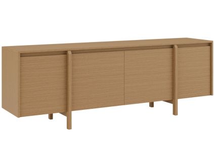 Dubový TV stolek Pacific 180 x 43 cm
