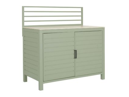 Zelený venkovní kuchyňský modul Bizzotto Aria 120 cm