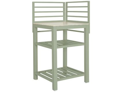 Zelený otevřený venkovní rohový kuchyňský modul Bizzotto Aria 62 cm