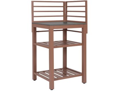 Terakotový otevřený venkovní rohový kuchyňský modul Bizzotto Aria 62 cm
