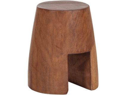 Masivní dřevěná stolička Viri 25 cm