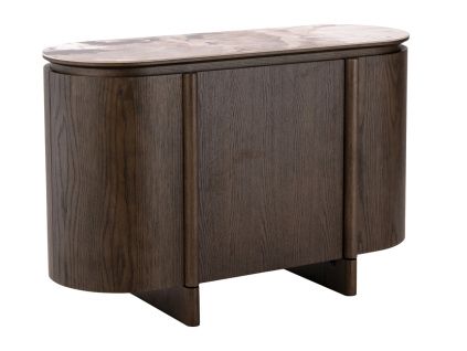 Dřevěná komoda Richmond Langford 120 x 45 cm s keramickou deskou