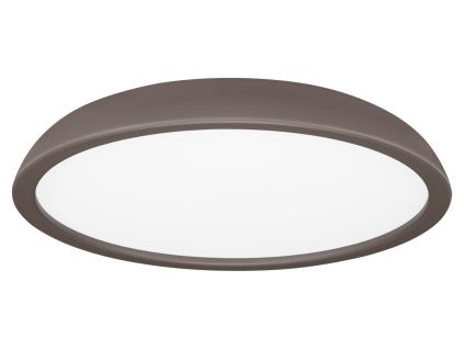 Hnědé kovové stropní LED světlo Nova Luce Felicia 60 cm
