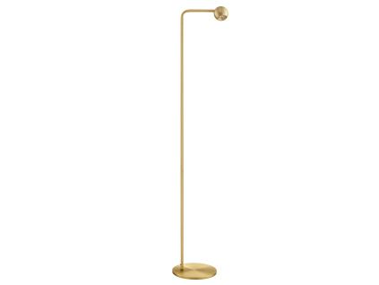 Zlatá kovová stojací LED lampa Nova Luce Sfera 126 cm