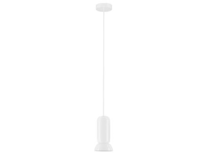 Bílé keramické závěsné světlo Nova Luce Parlo 11 cm