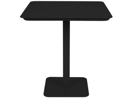 Černý kovový zahradní bistro stůl VONDEL 71 x 71 cm