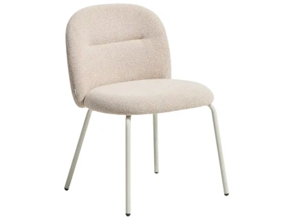 Béžová čalouněná jídelní židle Kave Home Arino