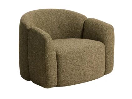 Zelené čalouněné křeslo Kave Home Corvena 98 cm