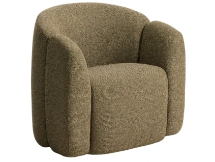 Zelené čalouněné křeslo Kave Home Corvena 85 cm