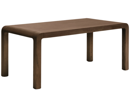 Hnědý dřevěný rozkládací jídelní stůl Kave Home Erisia 200/280 x 100 cm