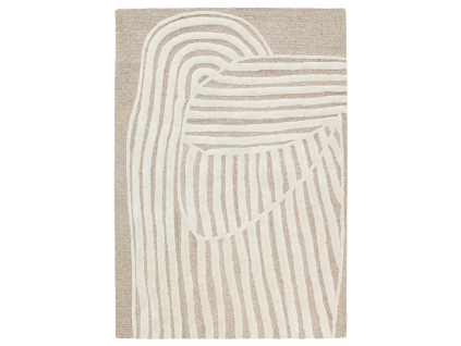Béžový koberec Kave Home Colire 200 x 160 cm