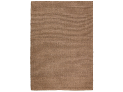Hnědý vlněný koberec Kave Home Imerna 230 x 160 cm