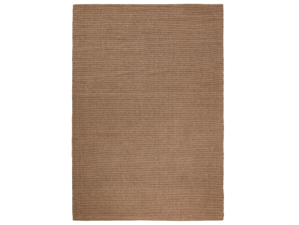 Hnědý vlněný koberec Kave Home Imerna 300 x 200 cm