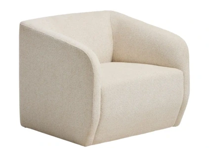 Béžové čalouněné křeslo Kave Home Milare 83 cm
