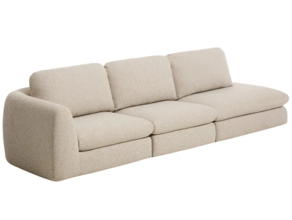 Béžová čalouněná čtyřmístná pohovka Kave Home Vera 325 cm, pravá