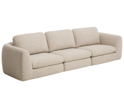 Béžová čtyřmístná pohovka Kave Home Vera 320 cm