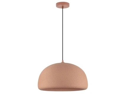 Terakotově oranžové závěsné světlo Nova Luce Davo 43 cm