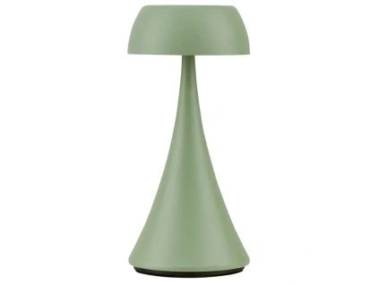 Zelená kovová nabíjecí stolní LED lampa Nova Luce Ycro