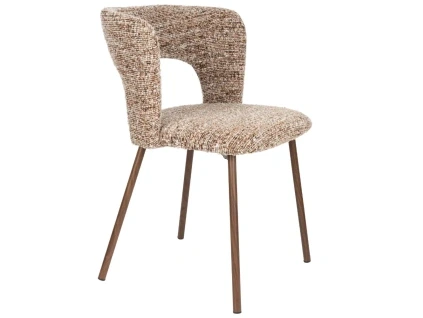 Hnědá jídelní židle Housecraft living Chelsea
