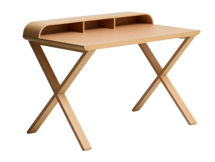 Dubový pracovní stůl Kave Home Dilare 120 x 85 cm