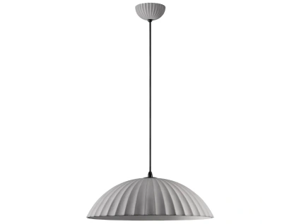 Šedé závěsné světlo Nova Luce Ammos 50 cm