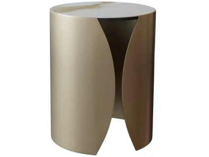 Bílý keramický odkládací stolek Miotto Arona 40 cm