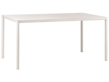Béžový zahradní stůl Piave 160 x 90 cm