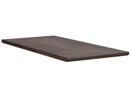 Hnědá dubová prodlužovací deska ke stolu CLAPPERTON 45 x 95 cm