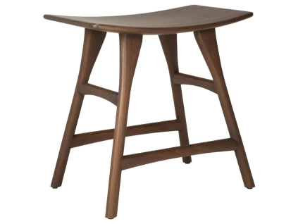Hnědá dřevěná stolička Osso 47 cm