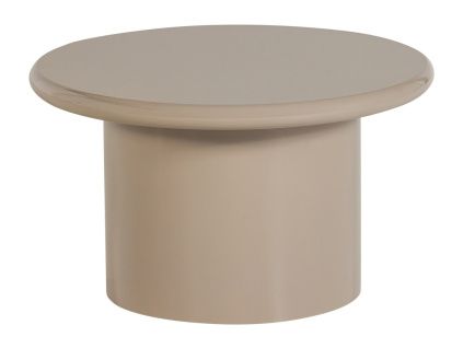 Béžový lakovaný konferenční stolek Mavon 60 cm