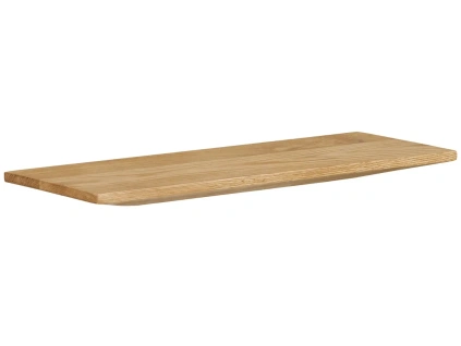 Dubová nástěnná police Calcata 43 cm