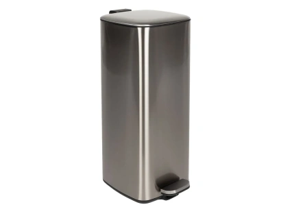 Nerezový pedálový odpadkový koš MARK LARGE 30 l