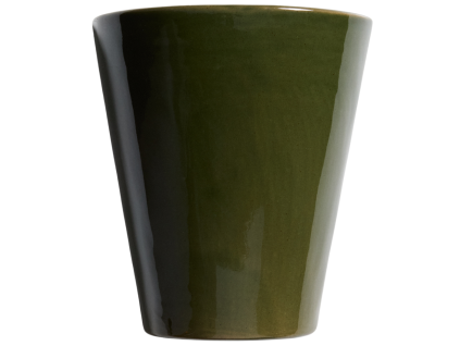 Zelené keramické nástěnné světlo Kave Home Ceren 21 cm