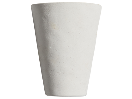 Bílé keramické nástěnné světlo Kave Home Ceren 14 cm