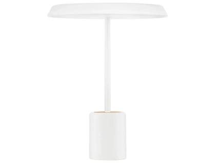 Bílá kovová stolní LED lampa Nova Luce Ophelia