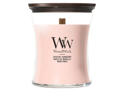 Malá vonná svíčka WoodWick, Coastal Sunberry