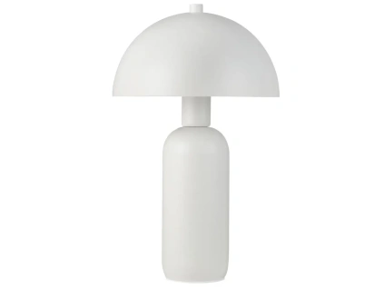 Bílá kovová stolní lampa Nova Luce Vannie