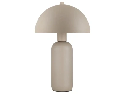Béžová kovová stolní lampa Nova Luce Vannie